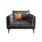 28.74" H Modern Pillow Top Arm Sofa with Cushion Back for Living Room, Brown 35"L x 34"W x 29"H Clearhalo 'furn' 'furn_sofas' 'Furniture' 'furniture_sofas' 'kitchen' 'kitchen_sofas' 'Living Room Furniture' 'Sofa' 'sofas' 4740810