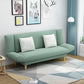 Linen Modern Sofa 22"W Convertible Sofa Armless Tight Back Sofa Light Green Clearhalo 'furn' 'furn_sofas' 'Furniture' 'furniture_sofas' 'kitchen' 'kitchen_sofas' 'Living Room Furniture' 'Sofa' 'sofas' 4740945