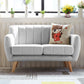 Polish Finish Biscuit Back Sofa Square Arm Sofa for Living Room and Home Light Gray Clearhalo 'furn' 'furn_sofas' 'Furniture' 'furniture_sofas' 'kitchen' 'kitchen_sofas' 'Living Room Furniture' 'Sofa' 'sofas' 4741030