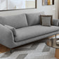 Contemporary Fabric Loose Back Sofa 31.5"High Pillow Top Arm Sofa for Apartment Clearhalo 'furn' 'furn_sofas' 'Furniture' 'furniture_sofas' 'kitchen' 'kitchen_sofas' 'Living Room Furniture' 'Sofa' 'sofas' 4741045