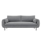 Contemporary Fabric Loose Back Sofa 31.5"High Pillow Top Arm Sofa for Apartment Clearhalo 'furn' 'furn_sofas' 'Furniture' 'furniture_sofas' 'kitchen' 'kitchen_sofas' 'Living Room Furniture' 'Sofa' 'sofas' 4741047