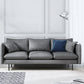 Modern Style Square Armrest Latex Cushions Fill The Grey/brown Sofa Clearhalo 'furn' 'furn_sofas' 'Furniture' 'furniture_sofas' 'kitchen' 'kitchen_sofas' 'Living Room Furniture' 'Sofa' 'sofas' 4741086