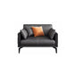 Living Room Contemporary Pillow Top Arm Standard Pillows Sofa Chaise 35.5"L x 33.5"W x 33.5"H Genuine Leather Clearhalo 'furn' 'furn_sofas' 'Furniture' 'furniture_sofas' 'kitchen' 'kitchen_sofas' 'Living Room Furniture' 'Sofa' 'sofas' 4741123