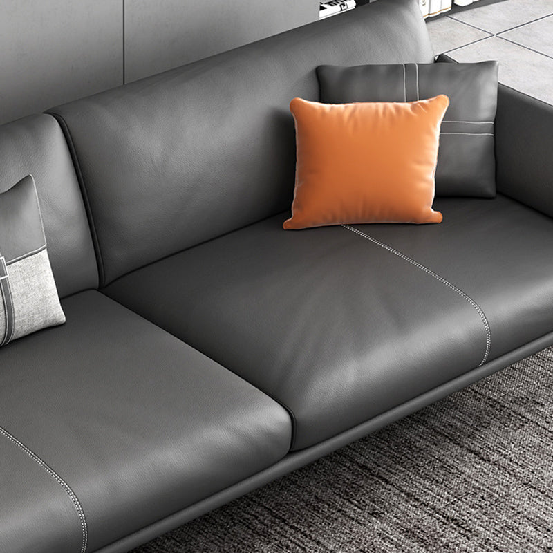 Living Room Contemporary Pillow Top Arm Standard Pillows Sofa Chaise Clearhalo 'furn' 'furn_sofas' 'Furniture' 'furniture_sofas' 'kitchen' 'kitchen_sofas' 'Living Room Furniture' 'Sofa' 'sofas' 4741127