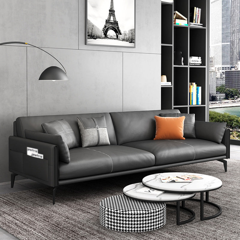 Living Room Contemporary Pillow Top Arm Standard Pillows Sofa Chaise Clearhalo 'furn' 'furn_sofas' 'Furniture' 'furniture_sofas' 'kitchen' 'kitchen_sofas' 'Living Room Furniture' 'Sofa' 'sofas' 4741130