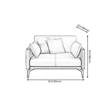 Living Room Contemporary Pillow Top Arm Standard Pillows Sofa Chaise Clearhalo 'furn' 'furn_sofas' 'Furniture' 'furniture_sofas' 'kitchen' 'kitchen_sofas' 'Living Room Furniture' 'Sofa' 'sofas' 4741133