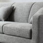 Polish Finish Sofa Square Arm Sofa for Bonus Room and Living Room Clearhalo 'furn' 'furn_sofas' 'Furniture' 'furniture_sofas' 'kitchen' 'kitchen_sofas' 'Living Room Furniture' 'Sofa' 'sofas' 4741144