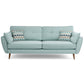 Modern 4 Wood Legs Sofa Tufted Fabric Standard Flared Arm Sofa Light Blue Clearhalo 'furn' 'furn_sofas' 'Furniture' 'furniture_sofas' 'kitchen' 'kitchen_sofas' 'Living Room Furniture' 'Sofa' 'sofas' 4741229