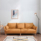 Pure Color Sofa Charles Of London Sofa for Room and Dining Room Orange Clearhalo 'furn' 'furn_sofas' 'Furniture' 'furniture_sofas' 'kitchen' 'kitchen_sofas' 'Living Room Furniture' 'Sofa' 'sofas' 4741243