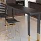Solid Wood Bar Counter Traditional Luxury Rectangle Bar Counter with Sled Base Clearhalo 'Bar Furniture' 'Bar Tables' 'bar_tables' 'furn' 'furn_bar_tables' 'Furniture' 'furniture_bar_tables' 'Kitchen & Dining Furniture' 4743999