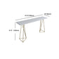Pine Wood Top Bar Counter Traditional Luxury Rectangle Bar Counter with Sled Base Clearhalo 'Bar Furniture' 'Bar Tables' 'bar_tables' 'furn' 'furn_bar_tables' 'Furniture' 'furniture_bar_tables' 'Kitchen & Dining Furniture' 4744032