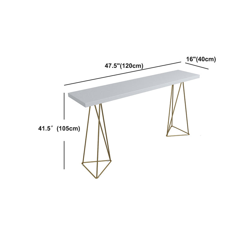 Pine Wood Top Bar Counter Traditional Luxury Rectangle Bar Counter with Sled Base Clearhalo 'Bar Furniture' 'Bar Tables' 'bar_tables' 'furn' 'furn_bar_tables' 'Furniture' 'furniture_bar_tables' 'Kitchen & Dining Furniture' 4744032