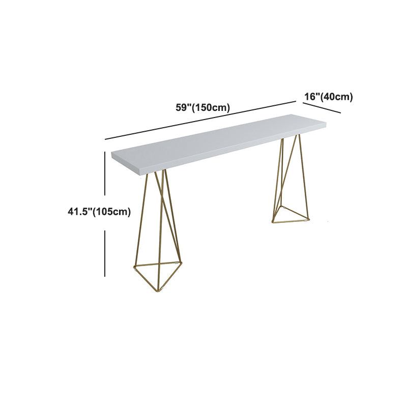 Pine Wood Top Bar Counter Traditional Luxury Rectangle Bar Counter with Sled Base Clearhalo 'Bar Furniture' 'Bar Tables' 'bar_tables' 'furn' 'furn_bar_tables' 'Furniture' 'furniture_bar_tables' 'Kitchen & Dining Furniture' 4744033