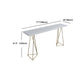 Pine Wood Top Bar Counter Traditional Luxury Rectangle Bar Counter with Sled Base Clearhalo 'Bar Furniture' 'Bar Tables' 'bar_tables' 'furn' 'furn_bar_tables' 'Furniture' 'furniture_bar_tables' 'Kitchen & Dining Furniture' 4744034