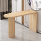 Pine Wood Bar Dining Table Contemporary Bar Table with Sled Base 47.2"L x 15.7"W x 41.3"H Natural Without Chairs Clearhalo 'Bar Furniture' 'Bar Tables' 'bar_tables' 'furn' 'furn_bar_tables' 'Furniture' 'furniture_bar_tables' 'Kitchen & Dining Furniture' 4744212