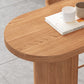 Pine Wood Bar Dining Table Contemporary Bar Table with Sled Base Clearhalo 'Bar Furniture' 'Bar Tables' 'bar_tables' 'furn' 'furn_bar_tables' 'Furniture' 'furniture_bar_tables' 'Kitchen & Dining Furniture' 4744216