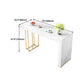 Stone Top Bar Dining Table Traditional Luxury Rectangle Bar Table with Sled Base Clearhalo 'Bar Furniture' 'Bar Tables' 'bar_tables' 'furn' 'furn_bar_tables' 'Furniture' 'furniture_bar_tables' 'Kitchen & Dining Furniture' 4744271