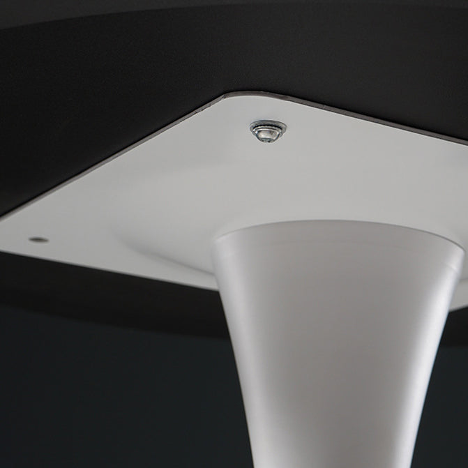 Round Bar Dining Table Contemporary Bar Dining Table with Pedestal Base Clearhalo 'Bar Furniture' 'Bar Tables' 'bar_tables' 'furn' 'furn_bar_tables' 'Furniture' 'furniture_bar_tables' 'Kitchen & Dining Furniture' 4744365