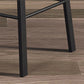 Nordic Indoor Simple Barstool Low Back Iron Tall Stool with Plastic Seat Clearhalo 'Bar Furniture' 'Bar Stools' 'bar_stools' 'furn' 'furn_bar_stools' 'Furniture' 'furniture_bar_stools' 'Kitchen & Dining Furniture' 4744380