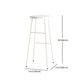 Industrial Iron Backless Barstool Simple Indoor Tall Stool with Square Seat 1 Piece Clearhalo 'Bar Furniture' 'Bar Stools' 'bar_stools' 'furn' 'furn_bar_stools' 'Furniture' 'furniture_bar_stools' 'Kitchen & Dining Furniture' 4744415