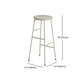 Industrial Iron Backless Barstool Simple Indoor Tall Stool with Square Seat 1 Piece Clearhalo 'Bar Furniture' 'Bar Stools' 'bar_stools' 'furn' 'furn_bar_stools' 'Furniture' 'furniture_bar_stools' 'Kitchen & Dining Furniture' 4744419