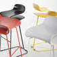Nordic Stainless Steel Simple Barstool Low Back Indoor Tall Stool with Plastic Seat Clearhalo 'Bar Furniture' 'Bar Stools' 'bar_stools' 'furn' 'furn_bar_stools' 'Furniture' 'furniture_bar_stools' 'Kitchen & Dining Furniture' 4744503