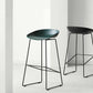 Nordic Indoor Simple Barstool Low Back Steel Tall Stool with Plastic Seat Clearhalo 'Bar Furniture' 'Bar Stools' 'bar_stools' 'furn' 'furn_bar_stools' 'Furniture' 'furniture_bar_stools' 'Kitchen & Dining Furniture' 4744546