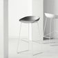 Nordic Indoor Simple Barstool Low Back Steel Tall Stool with Plastic Seat Clearhalo 'Bar Furniture' 'Bar Stools' 'bar_stools' 'furn' 'furn_bar_stools' 'Furniture' 'furniture_bar_stools' 'Kitchen & Dining Furniture' 4744547