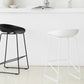 Nordic Indoor Simple Barstool Low Back Steel Tall Stool with Plastic Seat Clearhalo 'Bar Furniture' 'Bar Stools' 'bar_stools' 'furn' 'furn_bar_stools' 'Furniture' 'furniture_bar_stools' 'Kitchen & Dining Furniture' 4744549