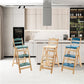 Nordic Indoor Minimalism Armless Wood Barstool Folding Single Counter Stool Clearhalo 'Bar Furniture' 'Bar Stools' 'bar_stools' 'furn' 'furn_bar_stools' 'Furniture' 'furniture_bar_stools' 'Kitchen & Dining Furniture' 4744578