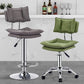 Lift and Rotate Height Stool Nordic Indoor Leather Armless Single Bar Stool Clearhalo 'Bar Furniture' 'Bar Stools' 'bar_stools' 'furn' 'furn_bar_stools' 'Furniture' 'furniture_bar_stools' 'Kitchen & Dining Furniture' 4744591