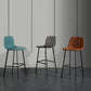 Metal Scandinavian Dining Room Armless Stool Low Back Bar Stool Clearhalo 'Bar Furniture' 'Bar Stools' 'bar_stools' 'furn' 'furn_bar_stools' 'Furniture' 'furniture_bar_stools' 'Kitchen & Dining Furniture' 4744639