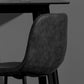 Metal Scandinavian Dining Room Armless Stool Low Back Bar Stool Clearhalo 'Bar Furniture' 'Bar Stools' 'bar_stools' 'furn' 'furn_bar_stools' 'Furniture' 'furniture_bar_stools' 'Kitchen & Dining Furniture' 4744643