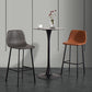 Metal Scandinavian Dining Room Armless Stool Low Back Bar Stool Clearhalo 'Bar Furniture' 'Bar Stools' 'bar_stools' 'furn' 'furn_bar_stools' 'Furniture' 'furniture_bar_stools' 'Kitchen & Dining Furniture' 4744648
