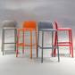 Modern Style Low Back Bar-stool Square Counter Bar Stool with Plastic Legs Clearhalo 'Bar Furniture' 'Bar Stools' 'bar_stools' 'furn' 'furn_bar_stools' 'Furniture' 'furniture_bar_stools' 'Kitchen & Dining Furniture' 4744652