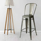 Modern Style Full Back Bar-stool Square Counter Bar Stool with Metal Legs Clearhalo 'Bar Furniture' 'Bar Stools' 'bar_stools' 'furn' 'furn_bar_stools' 'Furniture' 'furniture_bar_stools' 'Kitchen & Dining Furniture' 4744710