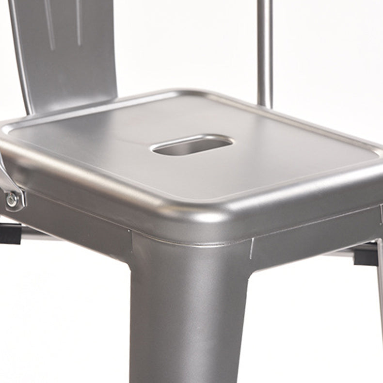Modern Style Full Back Bar-stool Square Counter Bar Stool with Metal Legs Clearhalo 'Bar Furniture' 'Bar Stools' 'bar_stools' 'furn' 'furn_bar_stools' 'Furniture' 'furniture_bar_stools' 'Kitchen & Dining Furniture' 4744715