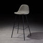 Industrial Style Square Counter Barstools for Bristol Leather Stools with Metal Legs Light Gray 1 Piece Clearhalo 'Bar Furniture' 'Bar Stools' 'bar_stools' 'furn' 'furn_bar_stools' 'Furniture' 'furniture_bar_stools' 'Kitchen & Dining Furniture' 4744762