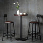 Industrial Footrest Armless Barstool Leather Stackable Coffee Shop Stool Clearhalo 'Bar Furniture' 'Bar Stools' 'bar_stools' 'furn' 'furn_bar_stools' 'Furniture' 'furniture_bar_stools' 'Kitchen & Dining Furniture' 4744777