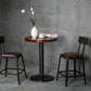 Industrial Footrest Armless Barstool Leather Stackable Coffee Shop Stool Clearhalo 'Bar Furniture' 'Bar Stools' 'bar_stools' 'furn' 'furn_bar_stools' 'Furniture' 'furniture_bar_stools' 'Kitchen & Dining Furniture' 4744791
