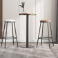 Scandinavian Backless Footrest Barstool Matte Finish Upholstered Home Stool Clearhalo 'Bar Furniture' 'Bar Stools' 'bar_stools' 'furn' 'furn_bar_stools' 'Furniture' 'furniture_bar_stools' 'Kitchen & Dining Furniture' 4744816