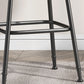 Scandinavian Backless Footrest Barstool Matte Finish Upholstered Home Stool Clearhalo 'Bar Furniture' 'Bar Stools' 'bar_stools' 'furn' 'furn_bar_stools' 'Furniture' 'furniture_bar_stools' 'Kitchen & Dining Furniture' 4744820