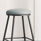 Scandinavian Backless Footrest Barstool Matte Finish Upholstered Home Stool Clearhalo 'Bar Furniture' 'Bar Stools' 'bar_stools' 'furn' 'furn_bar_stools' 'Furniture' 'furniture_bar_stools' 'Kitchen & Dining Furniture' 4744825