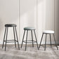 Scandinavian Backless Footrest Barstool Matte Finish Upholstered Home Stool Clearhalo 'Bar Furniture' 'Bar Stools' 'bar_stools' 'furn' 'furn_bar_stools' 'Furniture' 'furniture_bar_stools' 'Kitchen & Dining Furniture' 4744831