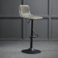 Modern Metal Dining Kitchen Room Armless Stool Low Back Bar Stool Coffee 1 Piece Clearhalo 'Bar Furniture' 'Bar Stools' 'bar_stools' 'furn' 'furn_bar_stools' 'Furniture' 'furniture_bar_stools' 'Kitchen & Dining Furniture' 4745081