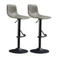 Modern Metal Dining Kitchen Room Armless Stool Low Back Bar Stool Coffee 2 Piece Set Clearhalo 'Bar Furniture' 'Bar Stools' 'bar_stools' 'furn' 'furn_bar_stools' 'Furniture' 'furniture_bar_stools' 'Kitchen & Dining Furniture' 4745083