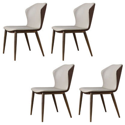 Modern 1/3/4/5/7 Pieces Dinette Set with White Sintered Stone Rectangle Dining Table Set 4 Grey Chairs Clearhalo 'Dining Room Sets' 'Dining Tables & Seating' 'dining_room_set' 'furn' 'furn_dining_room_set' 'Furniture' 'furniture_dining_room_set' 'Kitchen & Dining Furniture' 4745172
