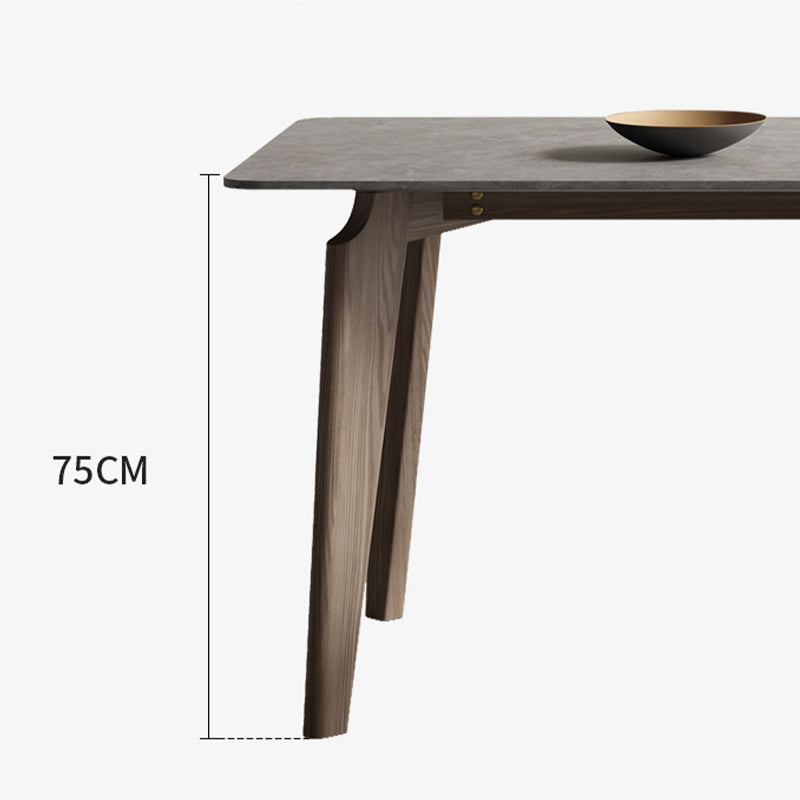 Modern 1/2/4/5/6 Pieces Dining Set Solid Wood Dining Table Set for Dining Areas Clearhalo 'Dining Room Sets' 'Dining Tables & Seating' 'dining_room_set' 'furn' 'furn_dining_room_set' 'Furniture' 'furniture_dining_room_set' 'Kitchen & Dining Furniture' 4745200