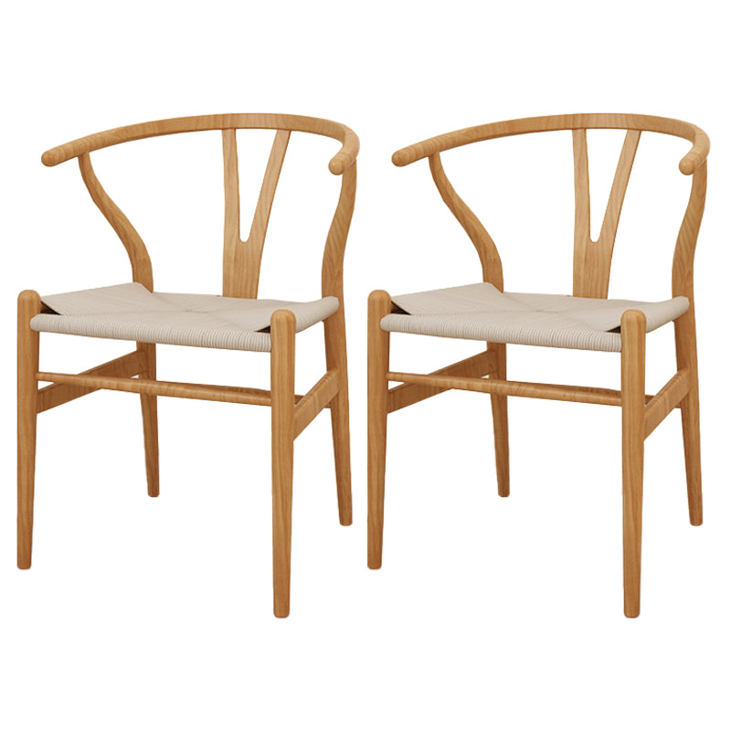 Modern 1/2/3 Pieces Dining Set Rectangle Pine Wood Dining Table for Dining Room 2 White Chairs Clearhalo 'Dining Room Sets' 'Dining Tables & Seating' 'dining_room_set' 'furn' 'furn_dining_room_set' 'Furniture' 'furniture_dining_room_set' 'Kitchen & Dining Furniture' 4745211