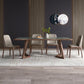 Designer Style 1/4/5/7 Pieces Dining Set Sintered Stone Dining Table with Leather Chairs 5 Pieces: Green Table, 4 Chairs Clearhalo 'Dining Room Sets' 'Dining Tables & Seating' 'dining_room_set' 'furn' 'furn_dining_room_set' 'Furniture' 'furniture_dining_room_set' 'Kitchen & Dining Furniture' 4745227